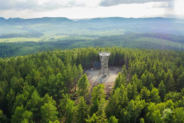 Wieża widokowa na Górze Borowa